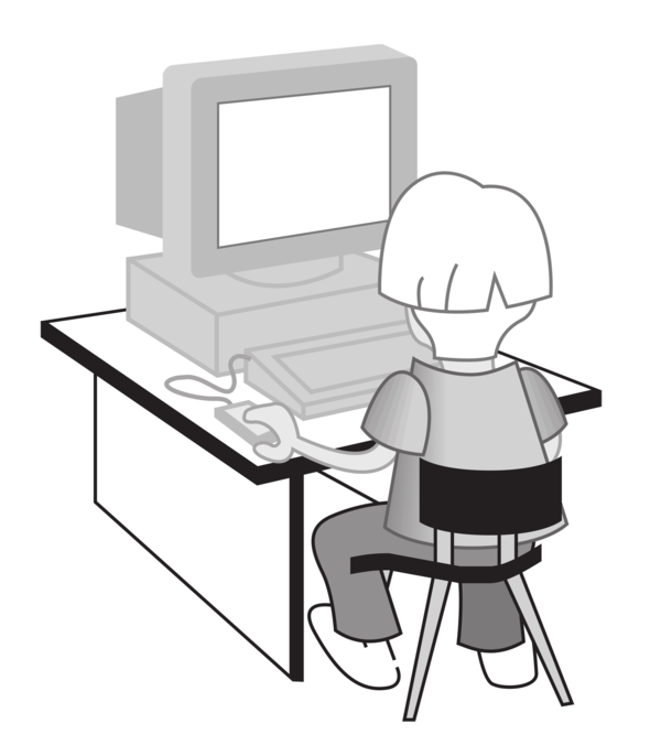 Free Classroom Furniture Black And White Cartoon Clipart Clipart Transparent Background
