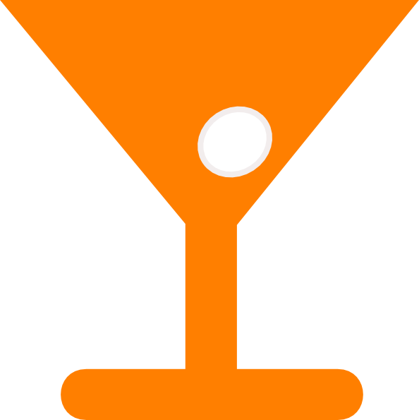 Free Martini Text Line Symbol Clipart Clipart Transparent Background