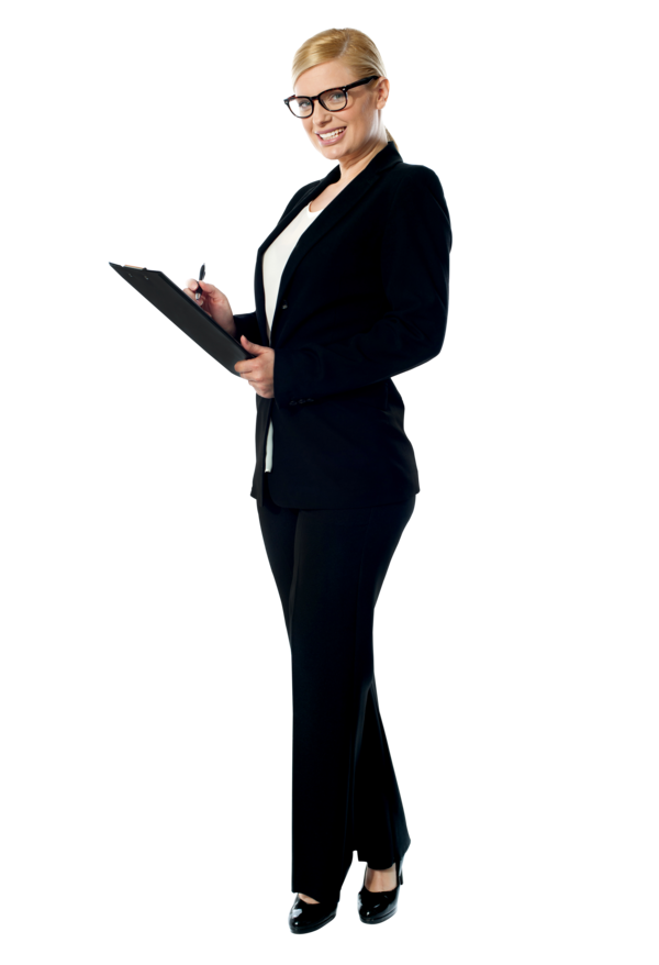 Free Job Standing Sleeve Businessperson Clipart Clipart Transparent Background