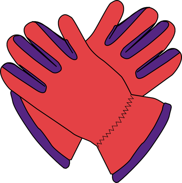 Free Soccer Safety Glove Hand Line Clipart Clipart Transparent Background