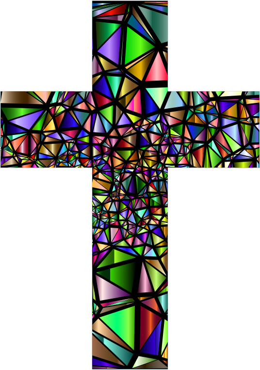 Free Christian Cross Symmetry Line Clipart Clipart Transparent Background
