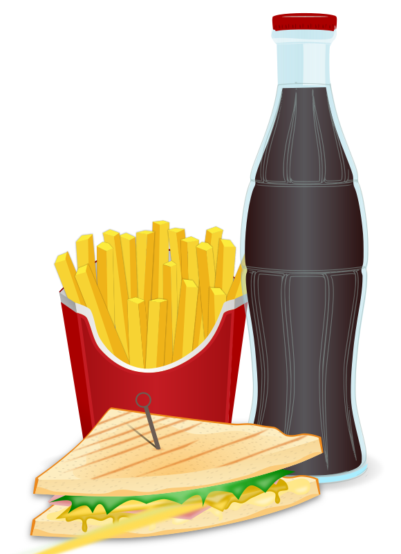 Free Fast Food Junk Food Food Fast Food Clipart Clipart Transparent Background