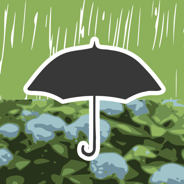 Free Water Umbrella Leaf Plant Clipart Clipart Transparent Background