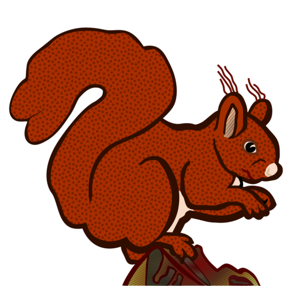 Free Squirrel Tail Clipart Clipart Transparent Background