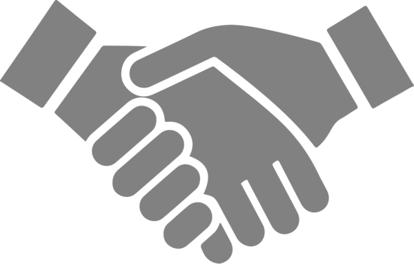 Free Handshake Text Hand Black And White Clipart Clipart Transparent Background