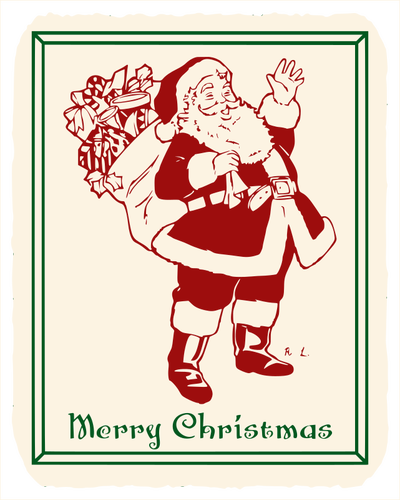 Free Christmas Santa Claus Text Christmas Clipart Clipart Transparent Background