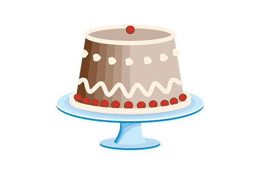 Free Christmas Cake Tableware Cake Stand Clipart Clipart Transparent Background