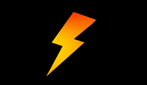 Free Lightning Text Line Logo Clipart Clipart Transparent Background