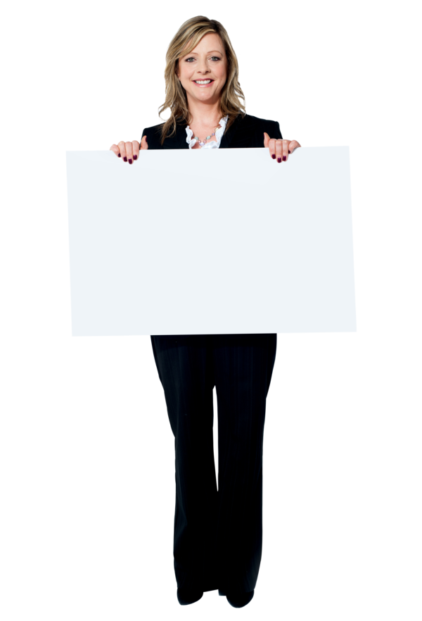 Free Business Woman Standing Shoulder Sleeve Clipart Clipart Transparent Background
