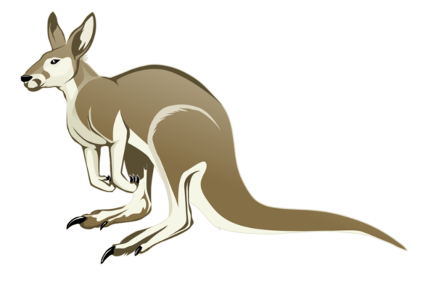 Free Christmas Kangaroo Macropodidae Wildlife Clipart Clipart Transparent Background
