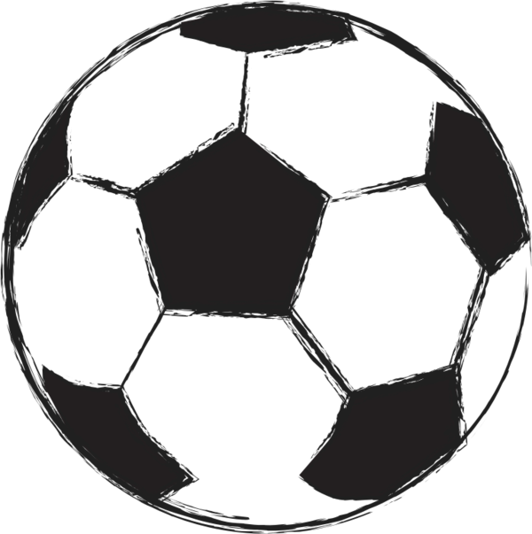 Free Football Black And White Ball Football Clipart Clipart Transparent Background