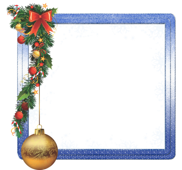 Free New Year Picture Frame Christmas Decoration Christmas Ornament Clipart Clipart Transparent Background
