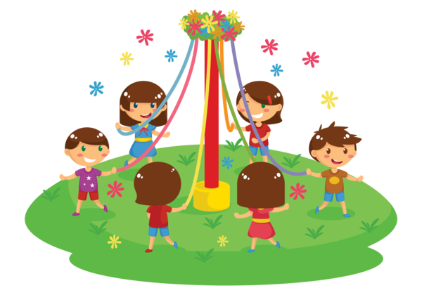 Free May Day Public Space Playground Play Clipart Clipart Transparent Background