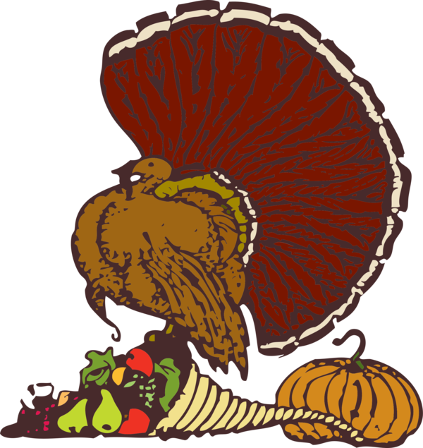 Free Thanksgiving Food Flower Clipart Clipart Transparent Background