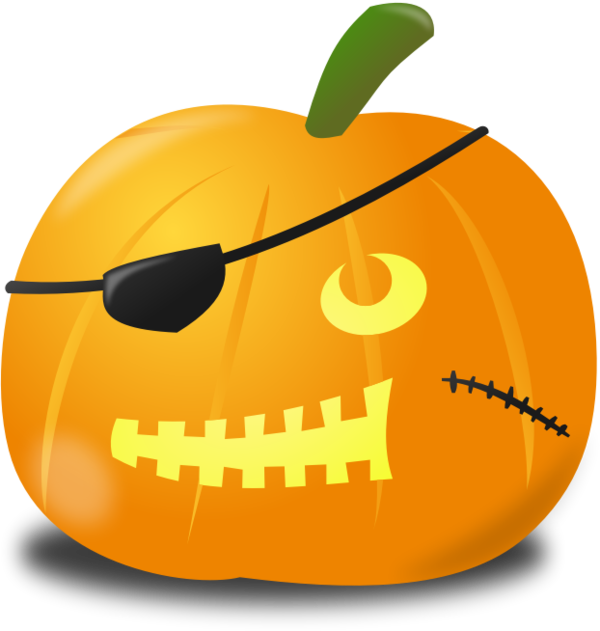 Free Sad Pumpkin Calabaza Fruit Clipart Clipart Transparent Background