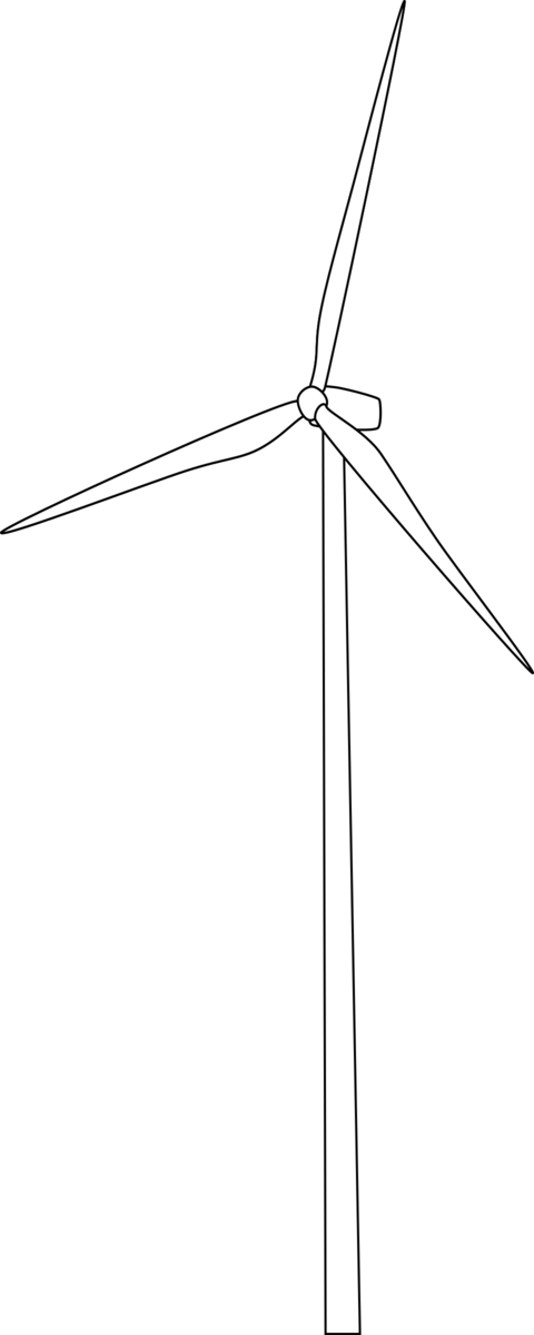 Free Wind Wind Turbine Line Wind Clipart Clipart Transparent Background