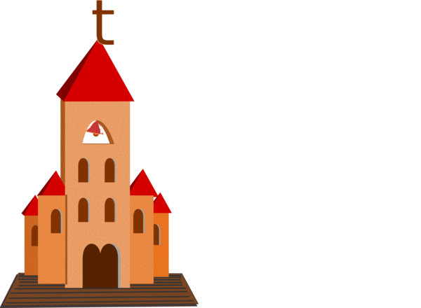 Free Church Steeple Building Facade Clipart Clipart Transparent Background