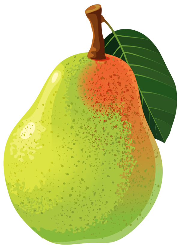 Free Chinese Food Fruit Pear Food Clipart Clipart Transparent Background