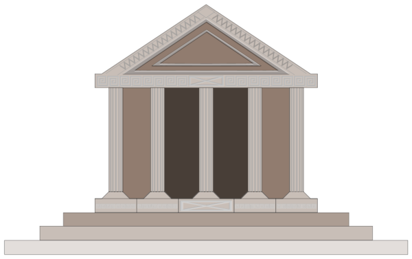 Free Temple Column Structure Classical Architecture Clipart Clipart Transparent Background