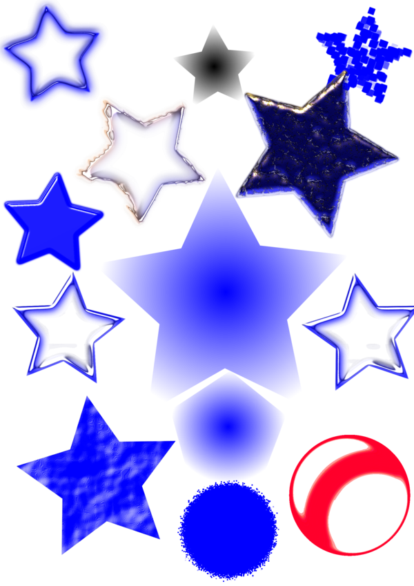 Free Tree Cobalt Blue Star Line Clipart Clipart Transparent Background