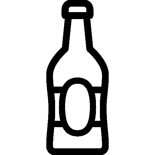 Free Beer Line Symbol Black And White Clipart Clipart Transparent Background