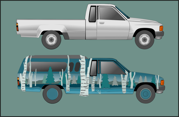 Free Truck Car Vehicle Transport Clipart Clipart Transparent Background