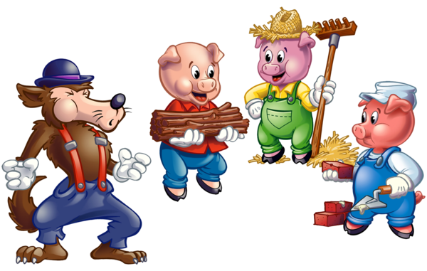 Free Pig Cartoon Toy Play Clipart Clipart Transparent Background