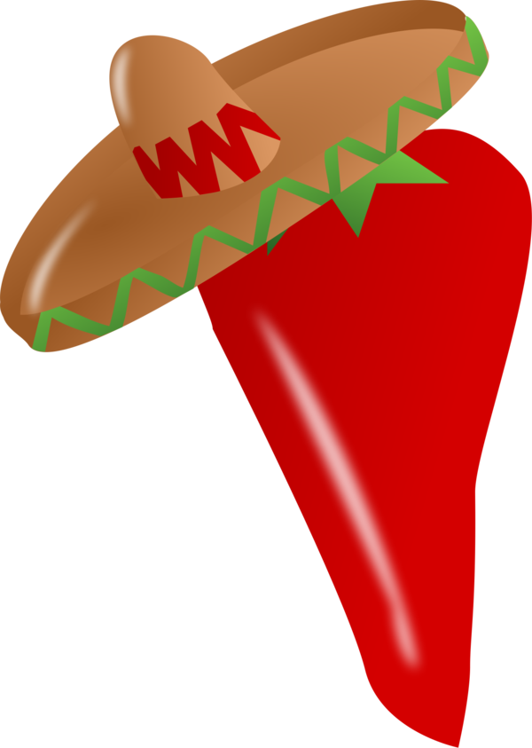 Free Mexican Food Headgear Hat Food Clipart Clipart Transparent Background