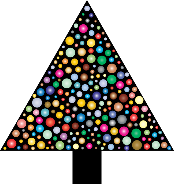 Free Tree Christmas Tree Triangle Christmas Decoration Clipart Clipart Transparent Background