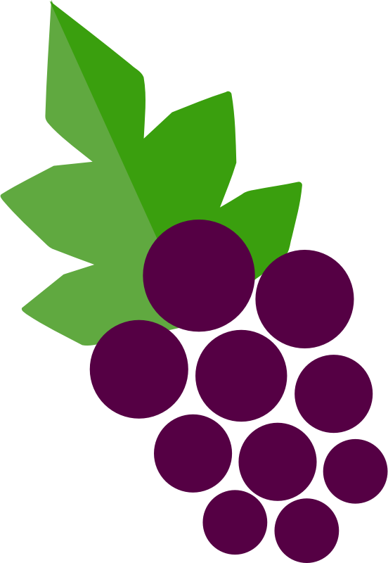 Free Wine Fruit Grape Grapevine Family Clipart Clipart Transparent Background