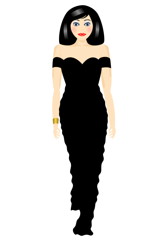 Free Dress Dress Shoulder Joint Clipart Clipart Transparent Background