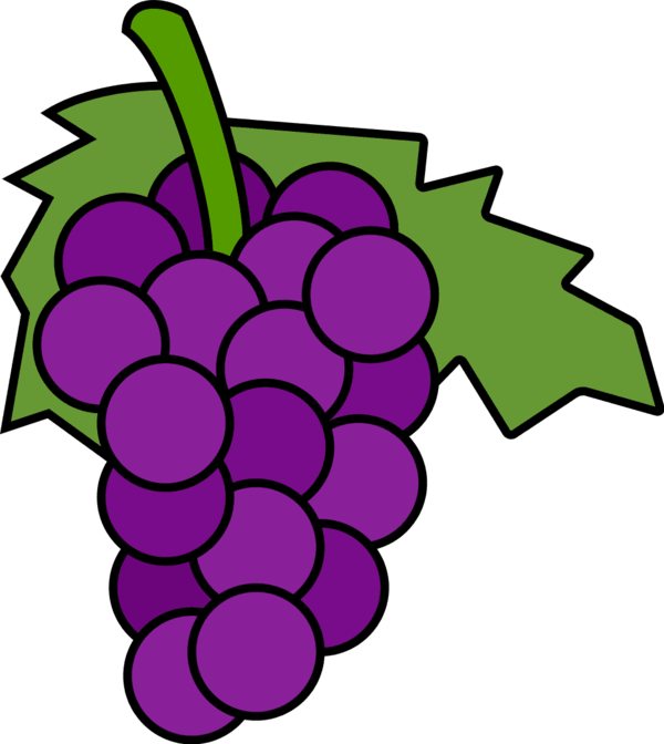Free Wine Grape Fruit Food Clipart Clipart Transparent Background