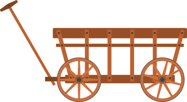 Free Bicycle Cart Chariot Vehicle Clipart Clipart Transparent Background