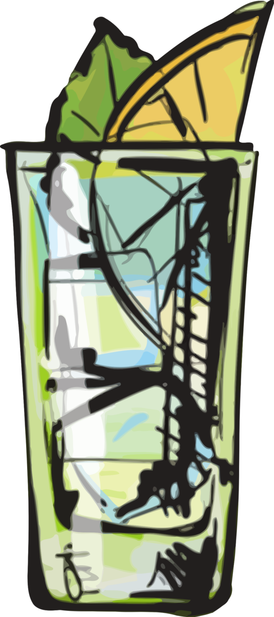 Free Cocktail Glass Drinkware Clipart Clipart Transparent Background