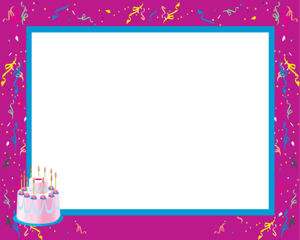 Free Anniversary Text Picture Frame Magenta Clipart Clipart Transparent Background