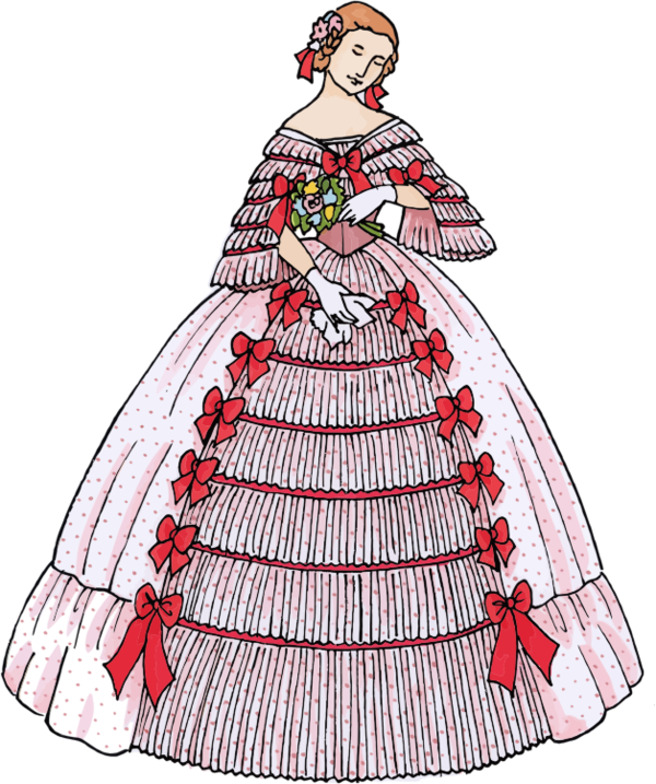 Free Dress Clothing Dress Gown Clipart Clipart Transparent Background
