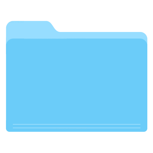 Free Folder Icon Aqua Azure Turquoise Clipart Clipart Transparent Background