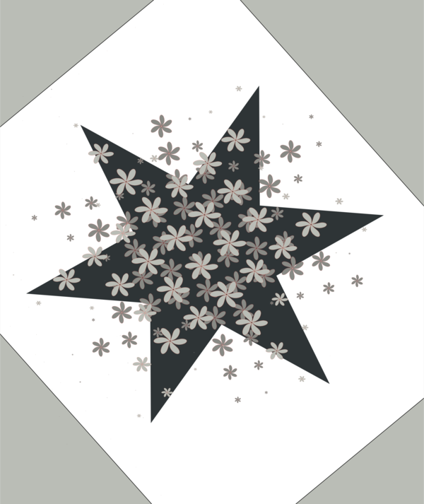 Free Christmas Star Symmetry Triangle Clipart Clipart Transparent Background