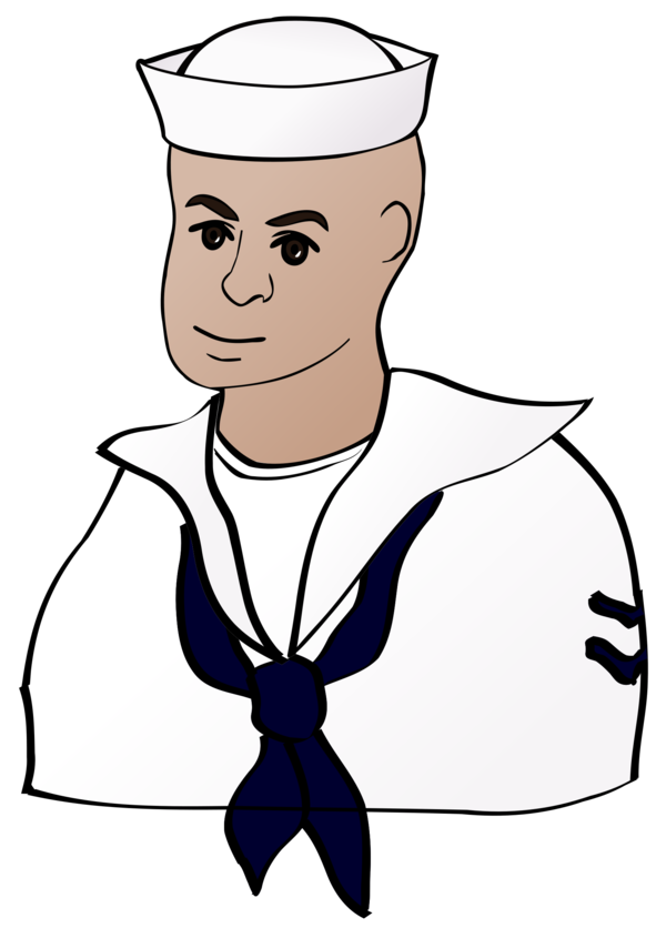 Free Navy Facial Expression Person Male Clipart Clipart Transparent Background
