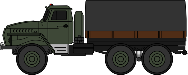Free Army Vehicle Transport Truck Clipart Clipart Transparent Background
