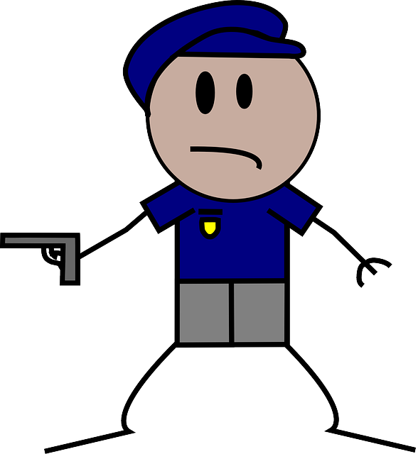 Free Police Male Line Smile Clipart Clipart Transparent Background