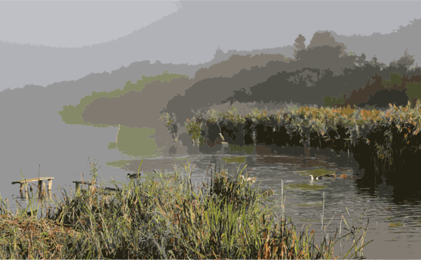 Free Landscape Water Wetland Nature Reserve Clipart Clipart Transparent Background