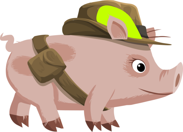 Free Pig Pig Nose Head Clipart Clipart Transparent Background