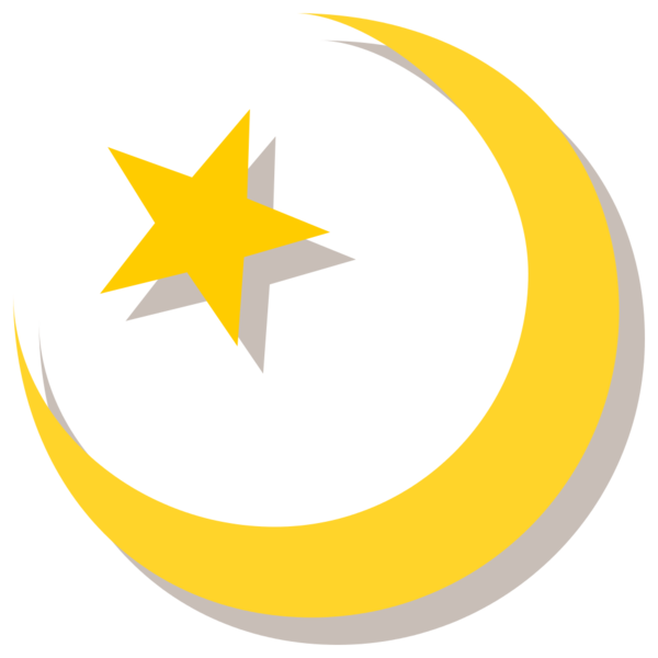Free Muslim Line Circle Crescent Clipart Clipart Transparent Background