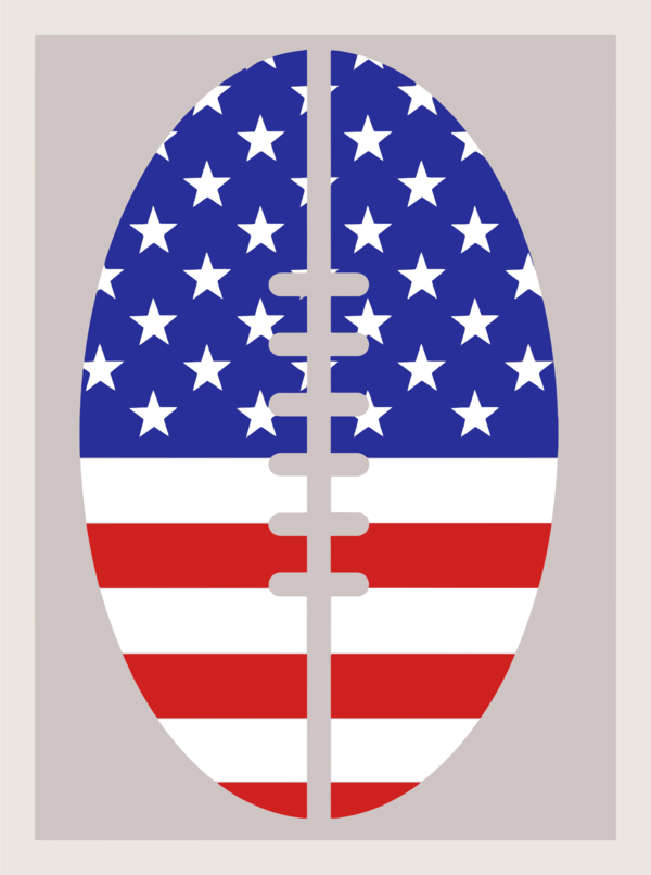 Free Rugby Line Symmetry Flag Of The United States Clipart Clipart Transparent Background