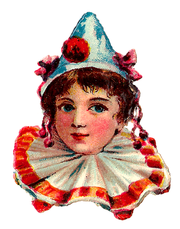 Free Clown Headgear Party Hat Hat Clipart Clipart Transparent Background