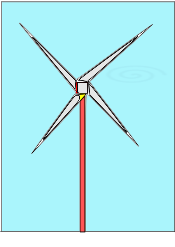Free Wind Wind Turbine Wind Line Clipart Clipart Transparent Background