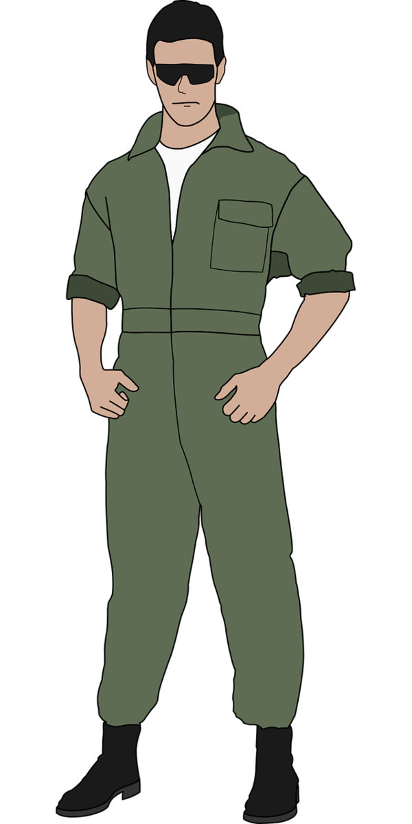 Free Soldier Standing Military Uniform Male Clipart Clipart Transparent Background