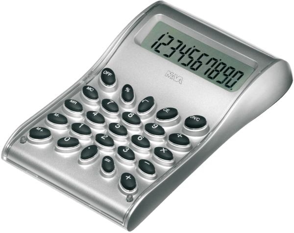 Free Office Calculator Office Equipment Office Supplies Clipart Clipart Transparent Background