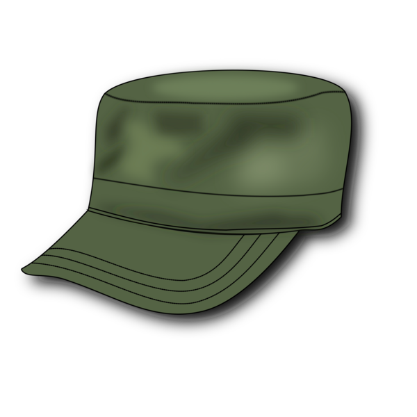 Free Army Headgear Cap Clipart Clipart Transparent Background